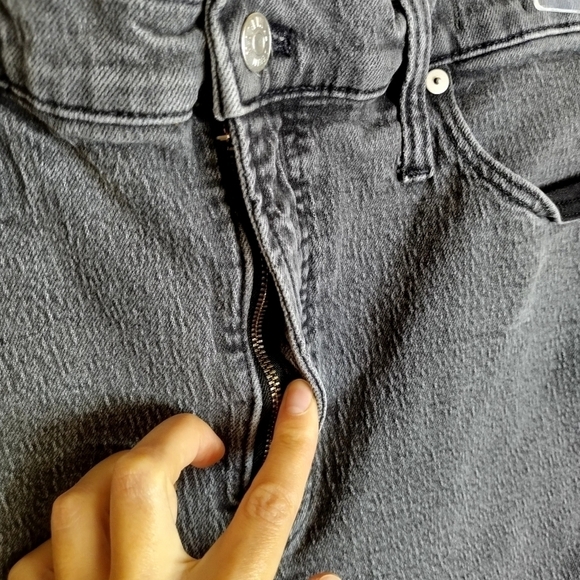 Madewell The Perfect Vintage Jean Black sz 31 - Picture 5 of 9